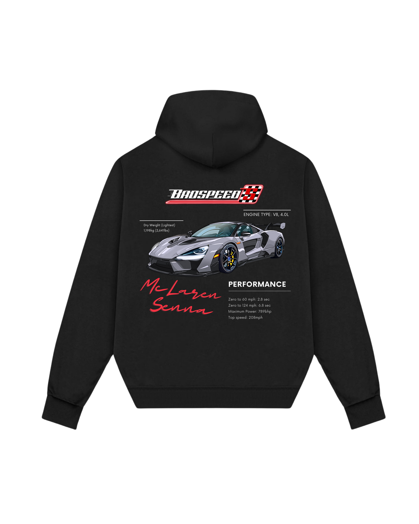 BadSpeeds McLAREN SENNA Unisex Hoodie